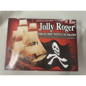 Lindberg Jolly Roger Pirate Ship 1:130 Scale Plastic Model Kit